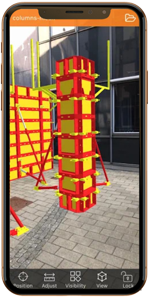 PASCHAL AR-app - column.